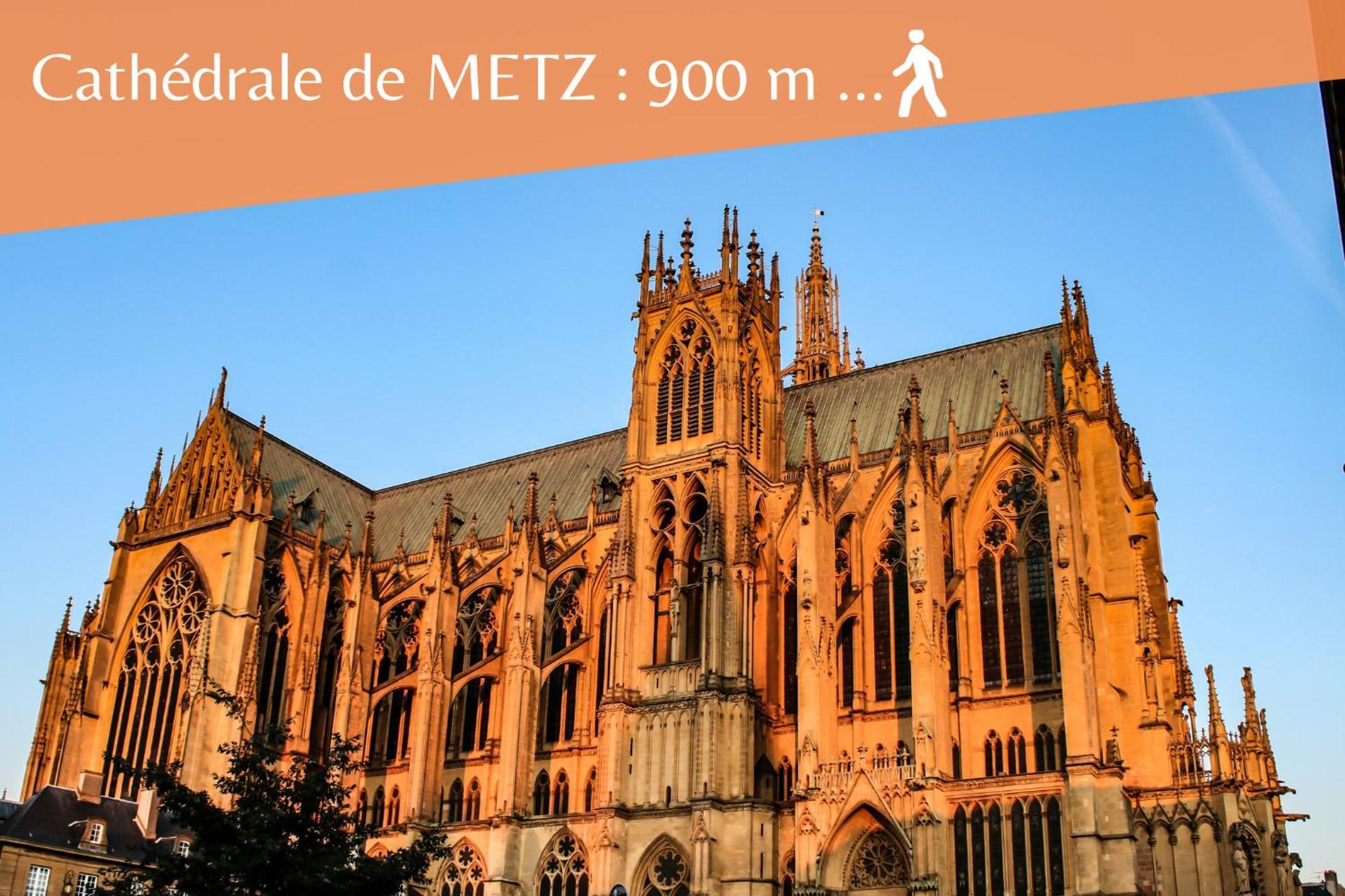 Le Cinq Leilighet Metz Eksteriør bilde